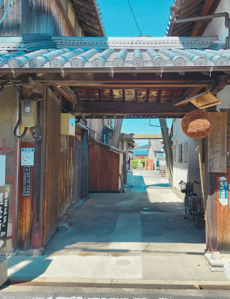 浪花酒造の歴史ある蔵